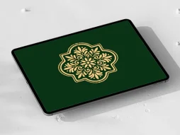 وکتور نقوش سنتی ساده نشان