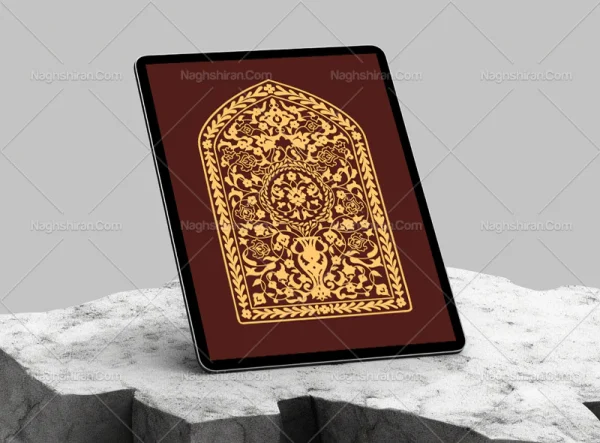 وکتور نقوش محراب سنتی