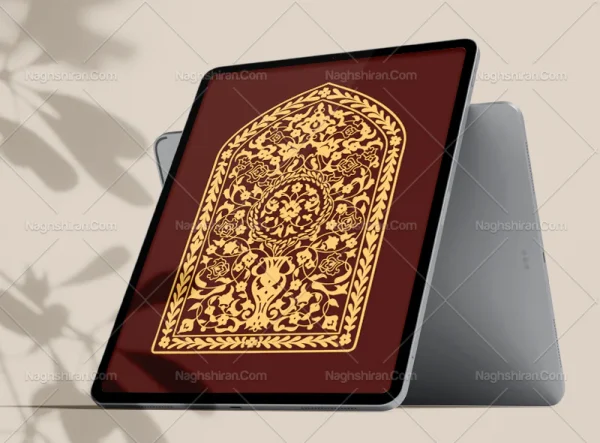 وکتور نقوش محراب سنتی