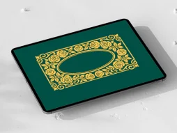 حاشیه گل و برگ سنتی