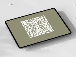 موتیف نقوش سنتی سفید