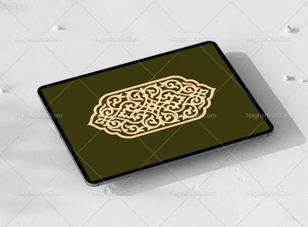 وکتور ترنج سنتی ساده