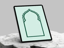 کادر طرح محراب سبز