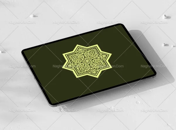 نشان طرح سنتی و بته جقه