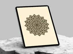 نشان طرح شمسه نقوش سنتی