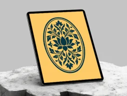 نقوش سنتی بیضی