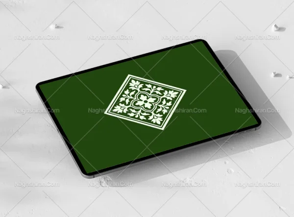 المان نقوش سنتی طرح لوزی
