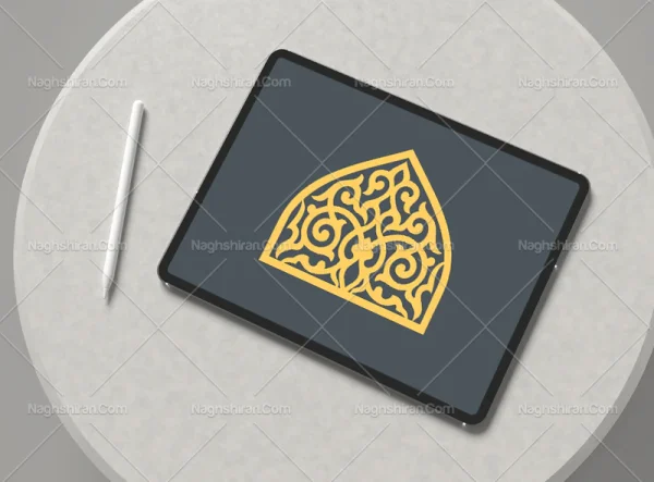 طرح نشان المان سنتی رنگی