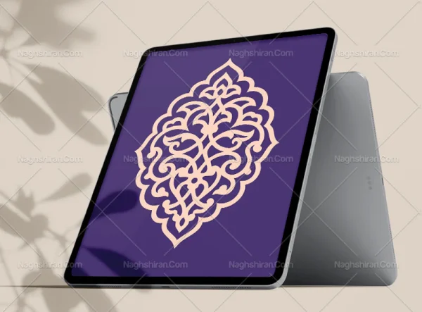 طرح ترنج نقوش سنتی