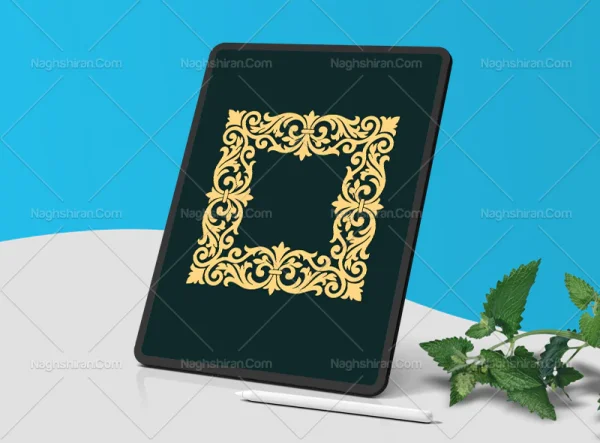 حاشیه طرح نقوش منبت کاری