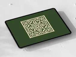 موتیف مربع نقوش سنتی