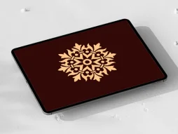 المان ساده رنگی طرح نشان سنتی