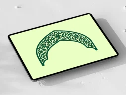 المان طرح نقوش ختایی حاشیه