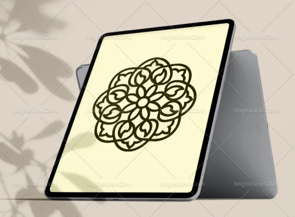المان نقوش توخالی طرح نشان