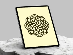 المان نقوش توخالی طرح نشان