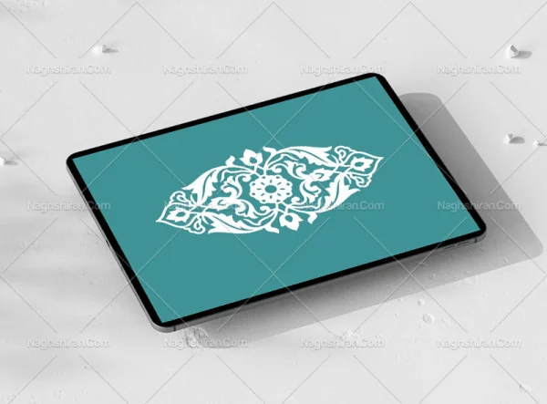 المان نقوش سفید سنتی