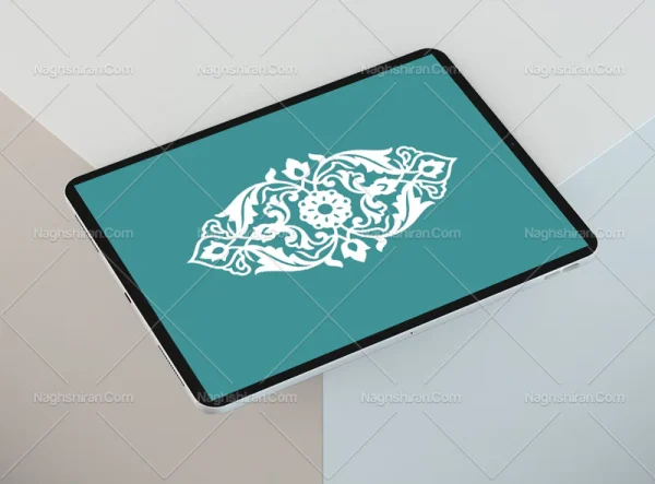 المان نقوش سفید سنتی