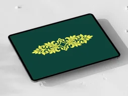 المان نقوش سنتی طرح قلمدان