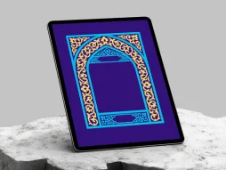 حاشیه محراب نقوش ختایی