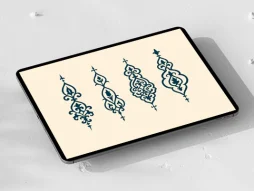 المان های 4 عددی نقوش سنتی