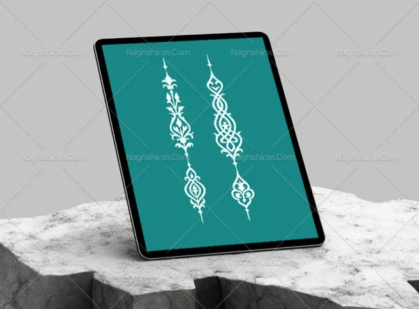 المان های دو عددی نقوش سنتی