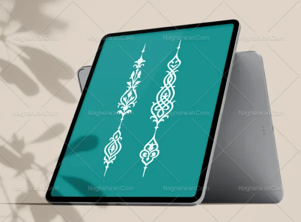 المان های دو عددی نقوش سنتی