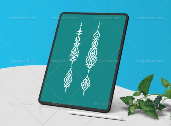 المان های دو عددی نقوش سنتی
