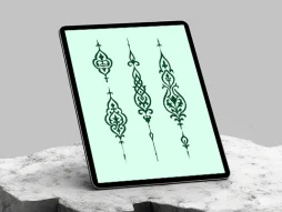 المان های 4 عددی نقش و نگار سنتی