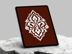 المان ساده نشان نقوش تذهیب