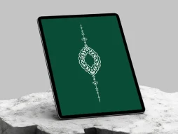 طرح نشان تذهیب رنگی
