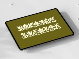 نقوش واگیره حاشیه سنتی