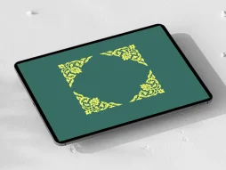 طرح لچک حاشیه ختایی