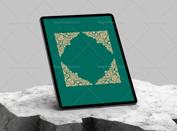 طرح لچک نقش و نگار سنتی