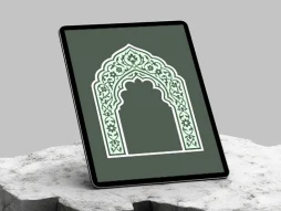 وکتور نقوش سنتی طرح محراب