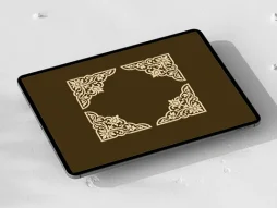 طرح لچک المان و گل سنتی