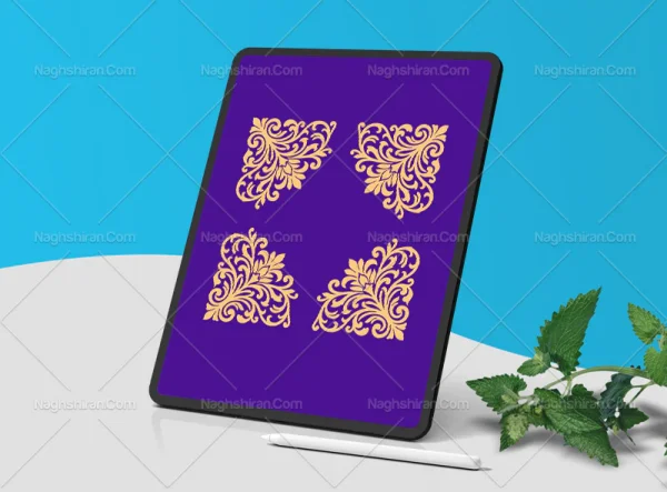 المان کرمی سنتی طرح لچک
