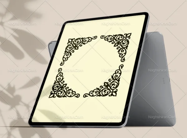 لچک حاشیه طرح سنتی