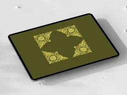 نقوش ختایی اسلیمی طرح لچک