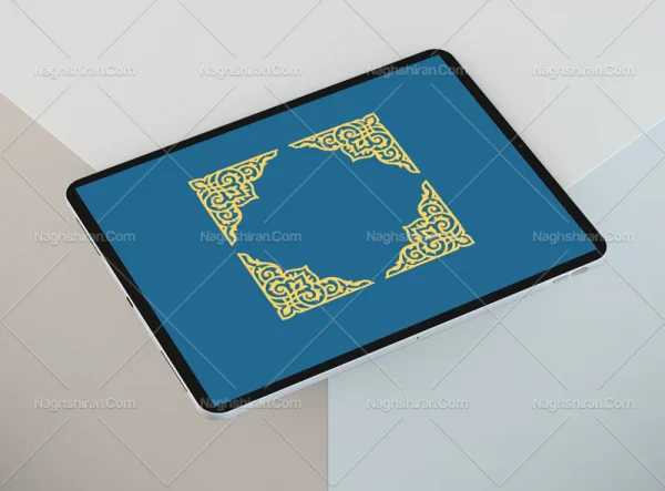 نقش و نگار طرح لچک