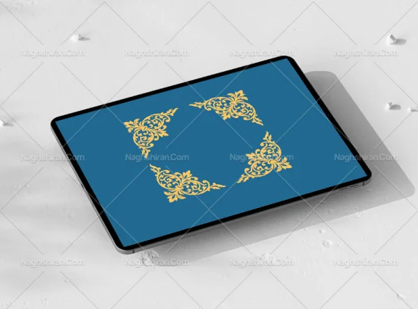 وکتور لچک نقوش سنتی