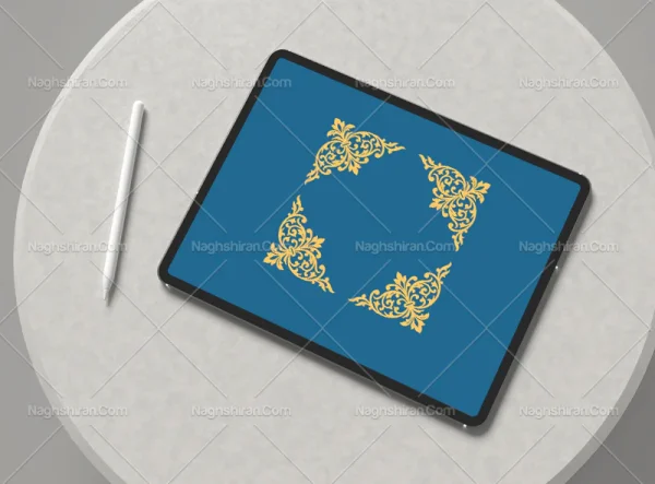 وکتور لچک نقوش سنتی