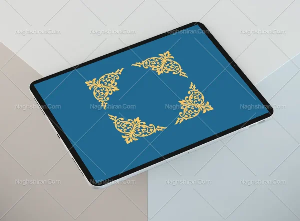 وکتور لچک نقوش سنتی