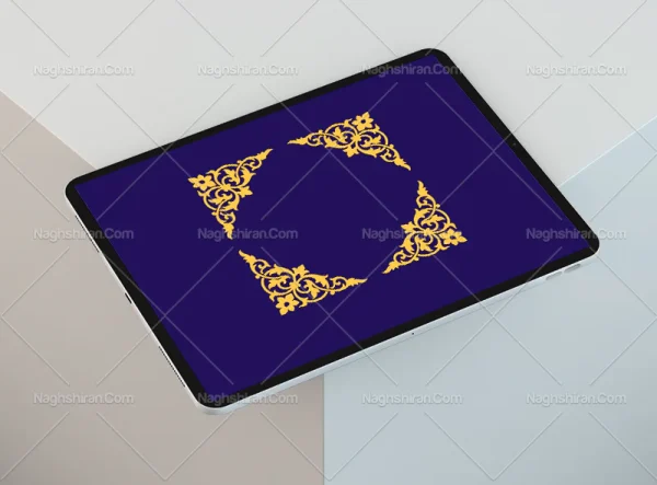 وکتور المان سنتی طرح لچک