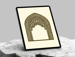 وکتور حاشیه طرح تذهیب