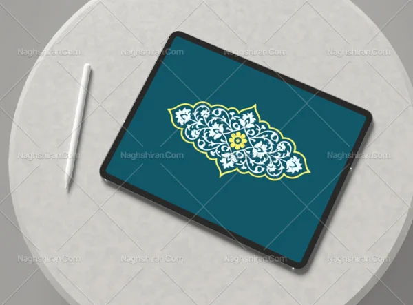 وکتور ترنج ختایی سفید