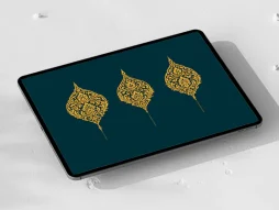 نشان نقش و نگار سه عددی سنتی