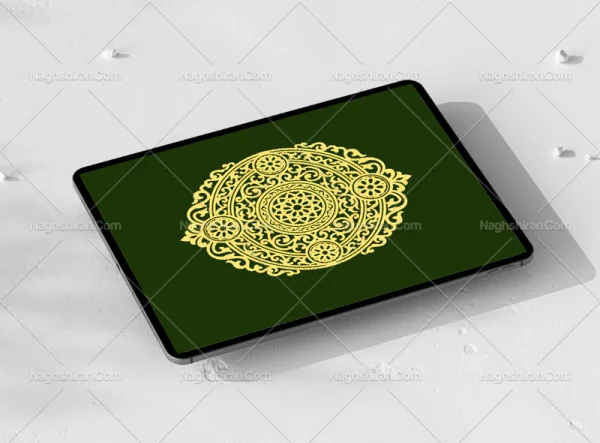 المان سنتی طرح ترنج