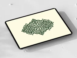 طرح ترنج ساده نقوش سنتی