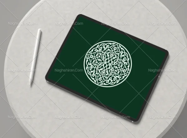 طرح نقوش سنتی نشان
