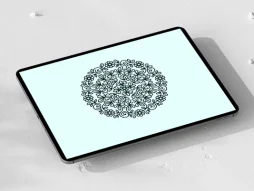 طرح نقوش گل و برگ توخالی سنتی